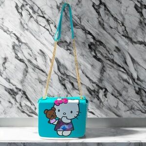 Hello Kitty Blue and Gold Bag Accessories